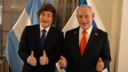 Javier Milei se reunió con Benjamín Netanyahu y debatieron sobre la situación de los rehenes en Gaza