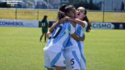 Debut y gol para Jordana Cartagena en la Selección Argentina Sub 15