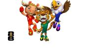FIFA presentó a Maple, Zayu y Clutch, las mascotas del Mundial 2026 de Estados Unidos, México y Canadá