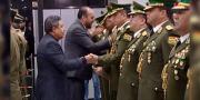 Choquehuanca asciende a generales de la Policía, les urge trabajar por el pueblo y no por políticos en función de gobierno