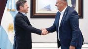 Chiqui Tapia respaldó a Kicillof: Vamos a seguir trabajando en proyectos que unan el fútbol