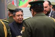 Choquehuanca asciende a tres generales superiores de la Policía y les pide trabajar por el pueblo y no por políticos