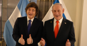 Milei se reunió en Nueva York con Benjamín Netanyahu