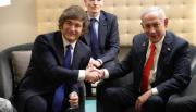 Javier Milei se reunió con Benjamin Netanyahu en Nueva York y ratificó su apoyo a Israel 