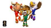 Mundial 2026: la FIFA presenta un colorido trío de mascotas