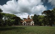 El nuevo espacio verde del sur con una casona del siglo XX