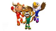 Clutch, Maple y Zayu, las mascotas del Mundial 2026 – Correo del Caroní