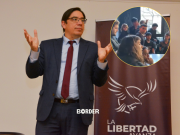 Álvarez se retiró de una charla en la UBA por incomodidad