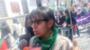 Colectivos de mujeres marchan en Tarija en defensa de los derechos sexuales y reproductivos de la niñez y adolescencia
