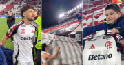 El momento viral en el que un nene de Estudiantes le pide la camiseta a Giorgian De Arrascaeta