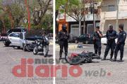 Fuerte choque de auto y moto en Chaco y Absalón Rojas deja un lesionado