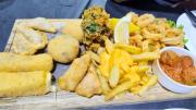 La picada para 4 personas que ofrece un mítico bodegón de barrio