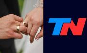 Sorpresa en la televisión: se casó una figura de TN