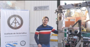El novedoso robot que nació en la Facultad de Ingeniería, es único en el mundo, y busca generar un cambio radical agrícola