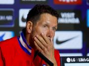 El Cholo Simeone encendió el inflador anímico antes del derby de Madrid: Veo a Julián contento, muy comprometido y lo vamos a ayudar a ser mejor todavía