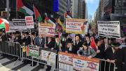 Protesta en las calles de New York contra el genocidio en Gaza