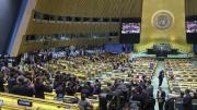 Netanyahu fue abandonado y abucheado en la ONU 