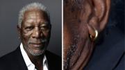 Por qué Morgan Freeman siempre usa aros de oro: se perforó a los 35 años