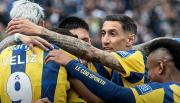 Con gol de Di María, Rosario Central goleó a Gimnasia en La Plata y volvió al triunfo tras cuatro fechas