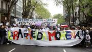 Se realiza la marcha para reclamar justicia por los crímenes de Brenda, Morena y Lara