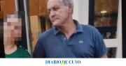 Un hombre acusado de abuso sexual irrumpió en su casa y fue filmado ante la desesperación de sus hijas: se trompeó con un policía
