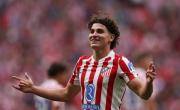 Atlético golea 5-2 al líder Real Madrid con doblete de argentino Julián Álvarez