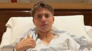 Valentino López fue operado con éxito y ya recibió el alta médica