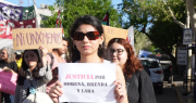 San Juan marchó para reclamar justicia por el triple femicidio en Florencio Varela