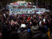Marcha por el triple crimen en Florencio Varela: El país entero está shockeado, el desgarrador mensaje del abuelo de dos de las chicas