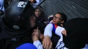 La palabra de la mamá de Morena tras ser reprimida por la Policía en Congreso: “Me pegaron, me empujaban”