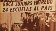 Cuando Boca Juniors construyó escuelas en todo el país, en Salta también 