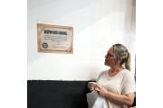 Olímpico homenajeó a Nicolás Coronel, un hincha incondicional