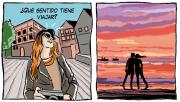 El sentido de viajar, la nueva tira de Chelo Candia en el Voy