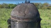 Trasladan a Buenos Aires el misterioso objeto espacial hallado en Chaco para analizar su origen