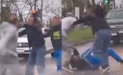 Tránsito feroz en La Plata: dos hombres protagonizaron una brutal pelea tras una maniobra