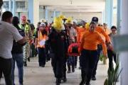 Más de 11 mil 700 funcionarios participaron en Simulacro Nacional de Desastres