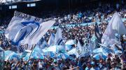 El tremendo recibimiento de Racing para el clásico ante Independiente en el Cilindro