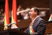 Instituciones expresan felicitaciones al presidente Luis Arce por su cumpleaños