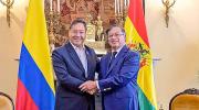 Arce expresa solidaridad con Petro por retiro de visa a EEUU