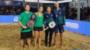 Bolivia asiste al Panamericano de Tenis de Playa y mejora su desempeño