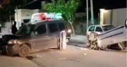 Confuso episodio en Rivadavia: conductor hospitalizado tras volcar su auto