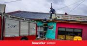 Bomberos trabajaron en prevención por los fuertes vientos