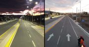 La renovada Calle 5, nuevo polo de picadas de motos que enciende las alarmas