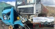 Choque fatal en la carretera a Potosí: Dos personas mueren aplastadas por los fierros de su camioneta