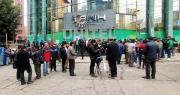 Choferes protestan en la ANH por la “mala calidad” de la gasolina y piden resarcimiento por los “daños”