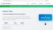 Un sitio antiguo del Hospital Sommer fue hackeado para promocionar una criptomoneda falsa