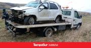 Vuelco en la Ruta Nacional 40: conductor alcoholizado resultó con lesiones leves