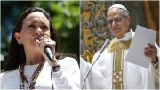 Una canonización sin presos políticos: La petición que hizo María Corina al papa León XIV