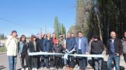 Un nuevo acceso desde Plottier mejora la conectividad vial: quedó inaugurada la pavimentación