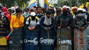 Crisis en Ecuador: un muerto, heridos y 17 militares retenidos en una nueva jornada de paro nacional